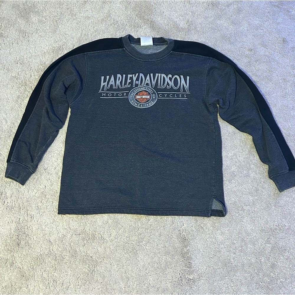 Harley Davidson Big Barn Thick Long Sleeve Shirt
